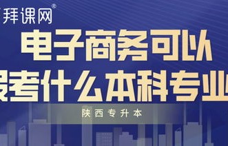 电子商务本科专业辅导