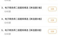 二级目录专业电子商务
