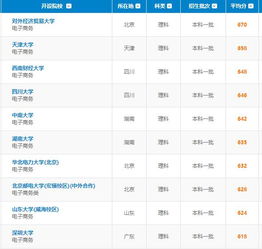 山东电子商务专业多少分总分